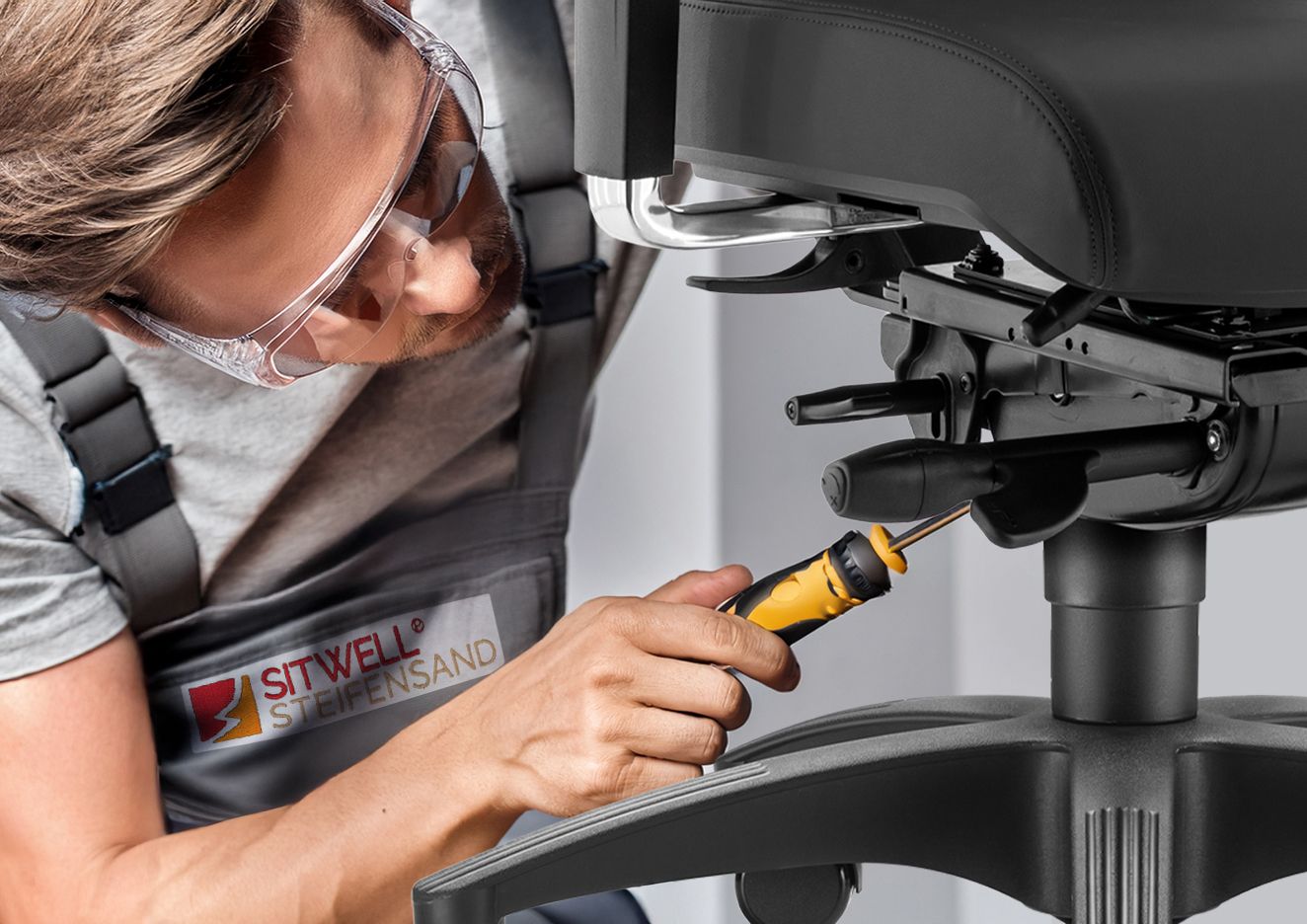 Unser Bürostuhl Reparaturservice