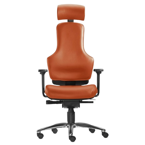 Bürostuhl Ortholetic orange – 14 Tage kostenloses Probesitzen bei SITWELL