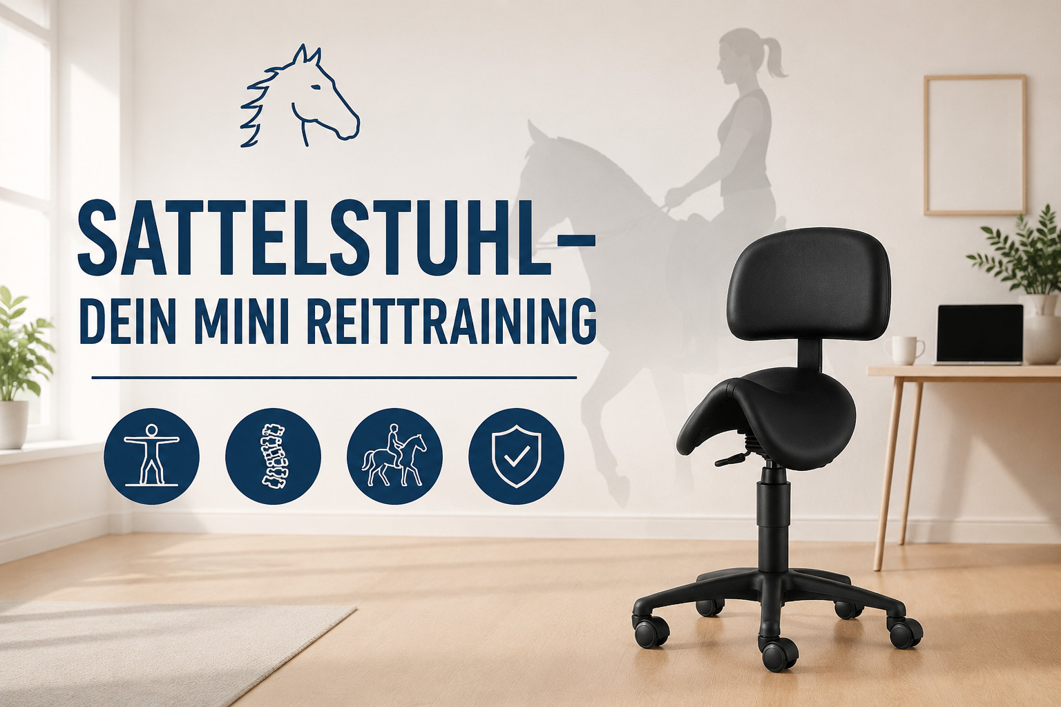 So hilft der Sattelhocker deinem Rücken - wie ein Mini-Reittraining für jeden Tag