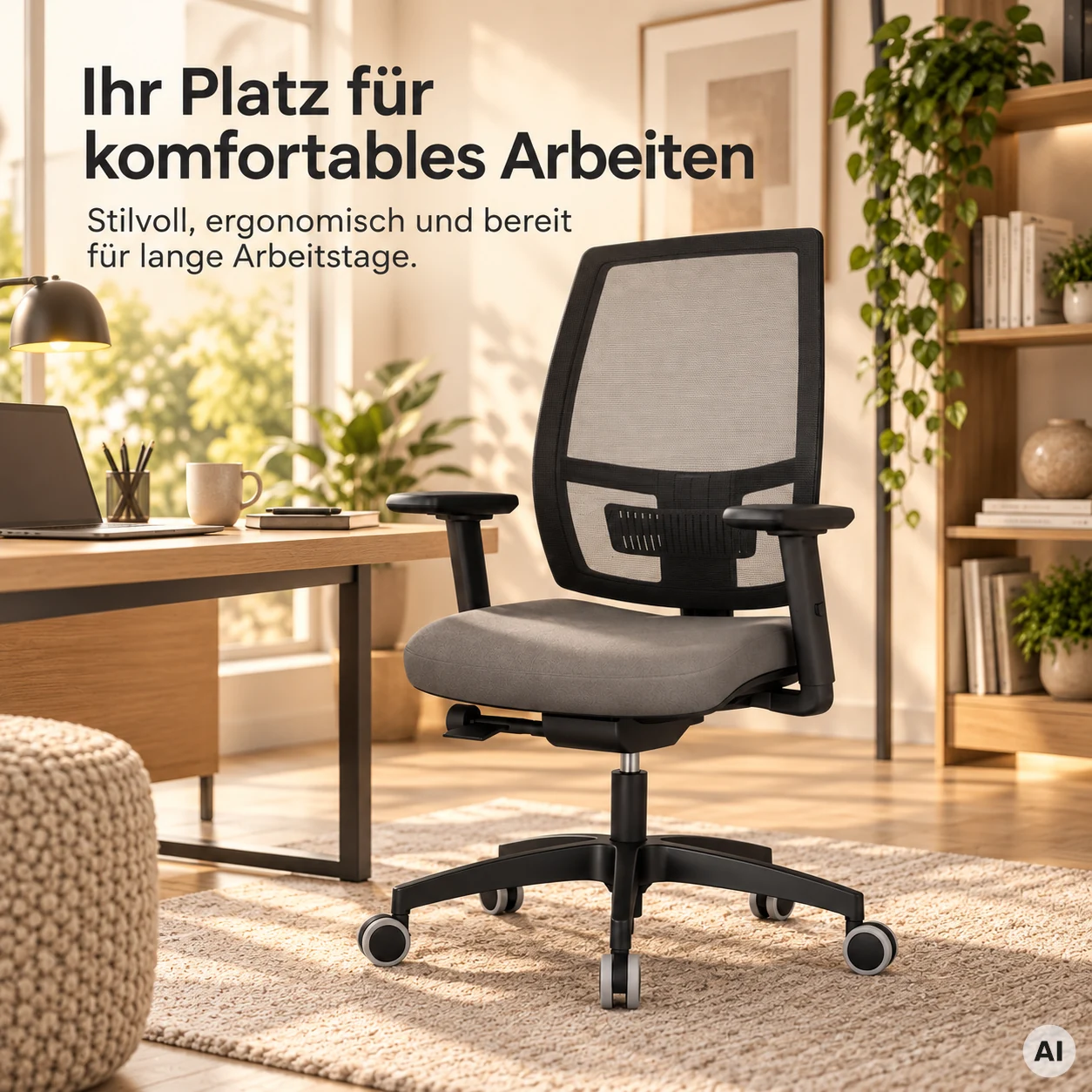 Ergo Mesh M - Ergonomischer Bürostuhl mit Netz