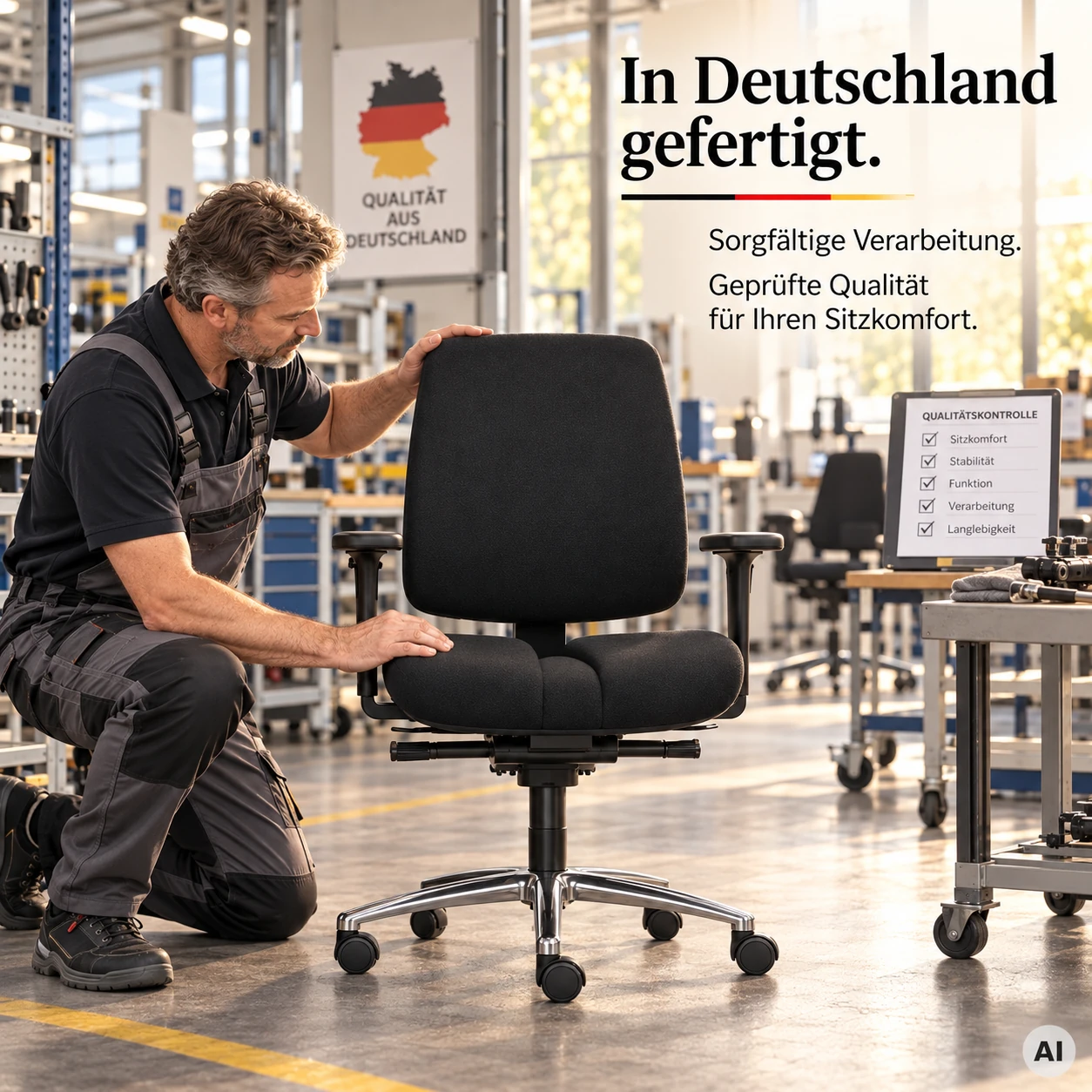 Mister ShapeUp S - Schreibtischstuhl für Männer