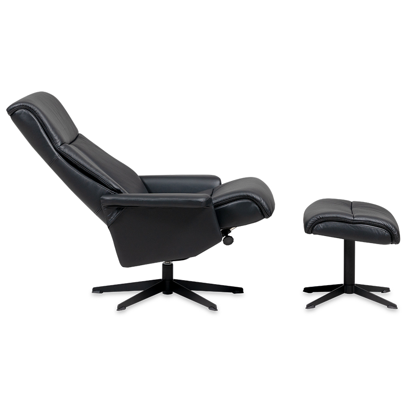 Relax Sessel Monet – Luxus-Polsterung mit Hocker