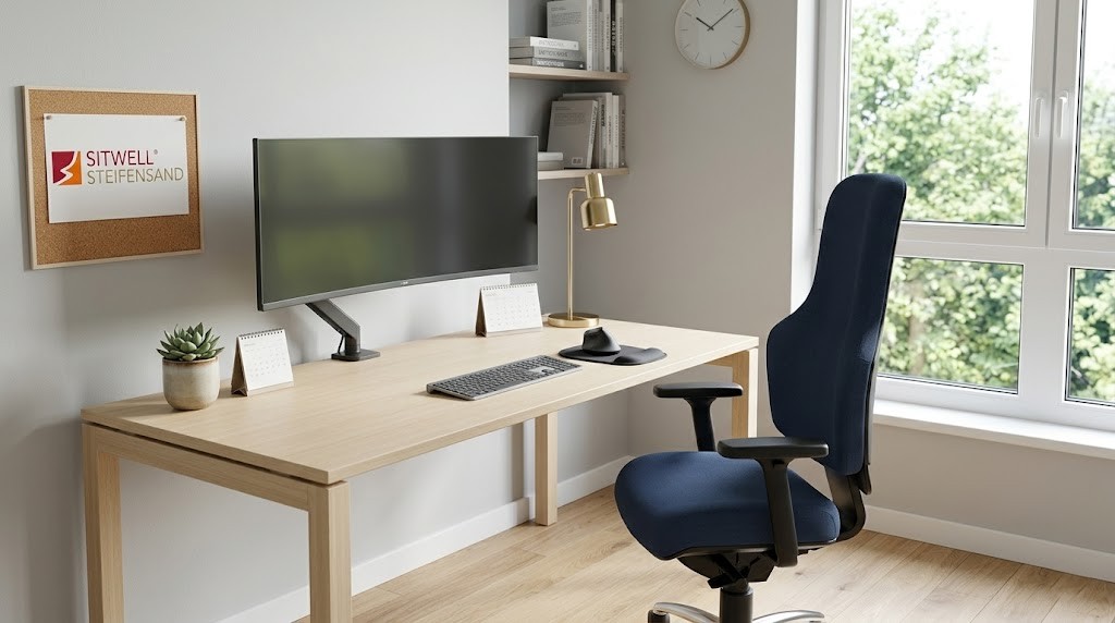 SITWELL Ortholetic Schreibtischstuhl im Homeoffice